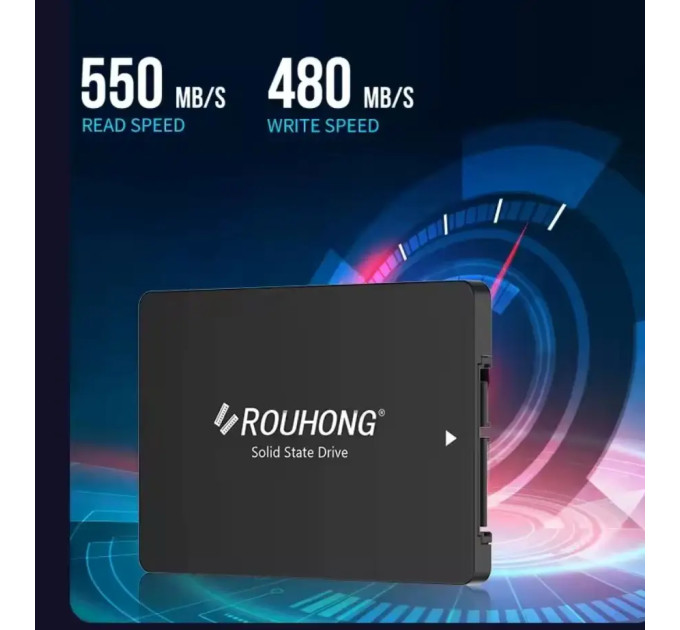 SSD 256gb Rouhong (550-480Мб/с) SATAlll 3D Nand