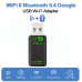 Bluetooth 5.4 + WIFI6 AX900 адаптер Plug and play Bluetooth 5.4 + WIFI6 AX900 адаптер Plug and play