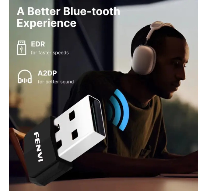 Bluetooth 5.4 даптер Fenvi USB Plug and play