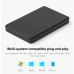 Зовнішня кишеня Type-C 3.1 – USB 3.0 для 2.5" HDD/SSD Shuole Зовнішня кишеня Type-C 3.1 – USB 3.0 для 2.5" HDD/SSD Shuole