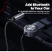 Bluetooth Ресивер автомобильный  Toocki USB AUX Bluetooth 5.1 hands-free