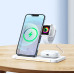 Беспроводное зарядное устройство 22W REMAX Minxl Series 3-in-1 Foldable Wireless Charger RP-W60 Белое Беспроводное зарядное устройство 22W REMAX Minxl Series 3-in-1 Foldable Wireless Charger RP-W60 Белое