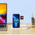 Беспроводное зарядное устройство 22W REMAX Minxl Series 3-in-1 Foldable Wireless Charger RP-W60 Белое Беспроводное зарядное устройство 22W REMAX Minxl Series 3-in-1 Foldable Wireless Charger RP-W60 Белое