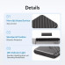 Внешний карман USB 3.0 SATA HDD/SSD 2,5““ Orico 25PW1-U3 . Черный Внешний карман USB 3.0 SATA HDD/SSD 2,5““ Orico 25PW1-U3 . Черный