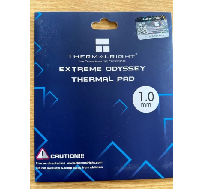 Термопрокладка Thermalright Odyssey 120x120x1 мм 12.8 W/mK Thermal Pad Термопрокладка Thermalright Odyssey 120x120x1 мм 12.8 W/mK Thermal Pad