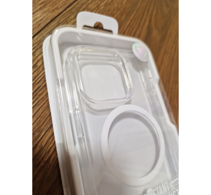 Прозорий чохол iPhone 14 MagSafe Remax Crys Series Magsafe Magnetic Phone Case RM-1690