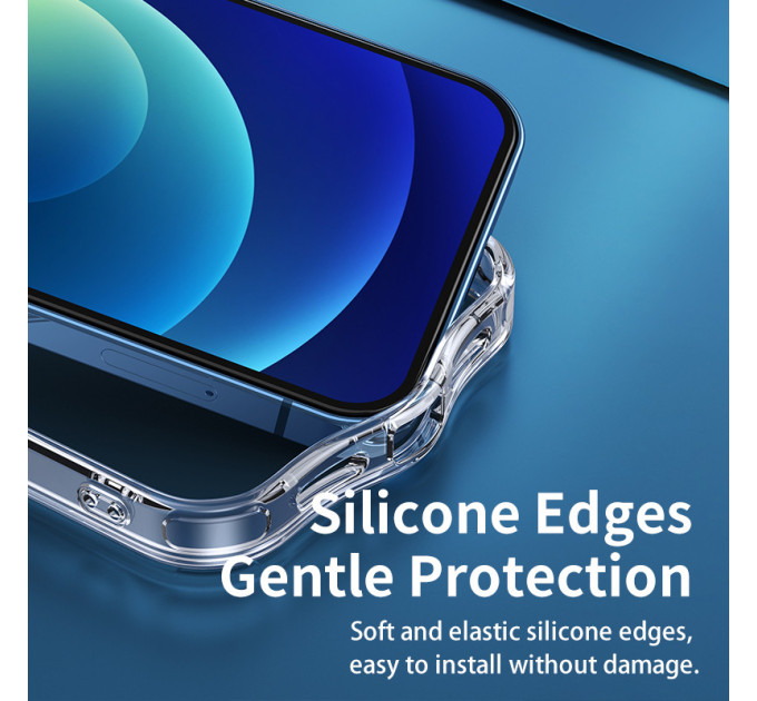 Прозорий чохол iPhone 14 Pro MagSafe Remax Crys Series Magsafe Magnetic Phone Case RM-1690