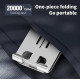 Металева складна підставка для  смартфона 360°  Silver