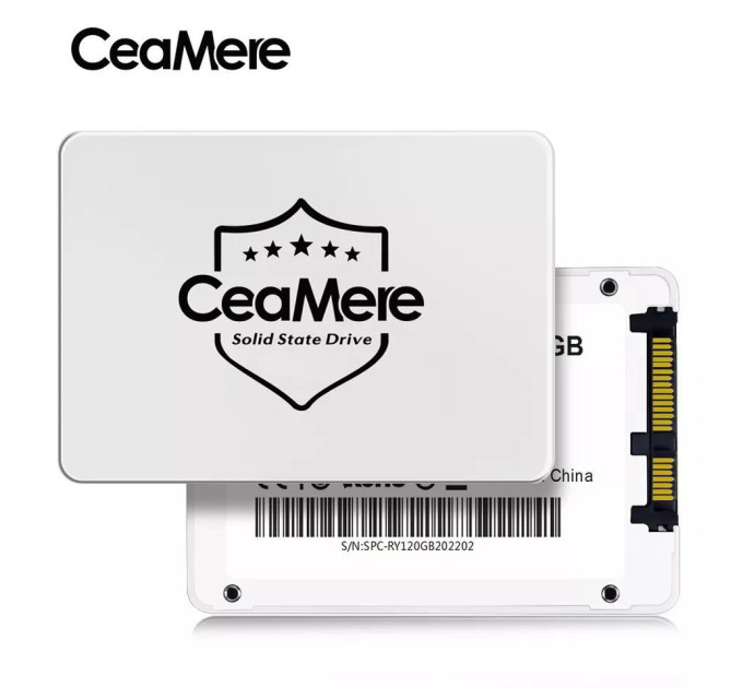 SSD диск 128gb CeaMere SATA lll TLC 2.5““