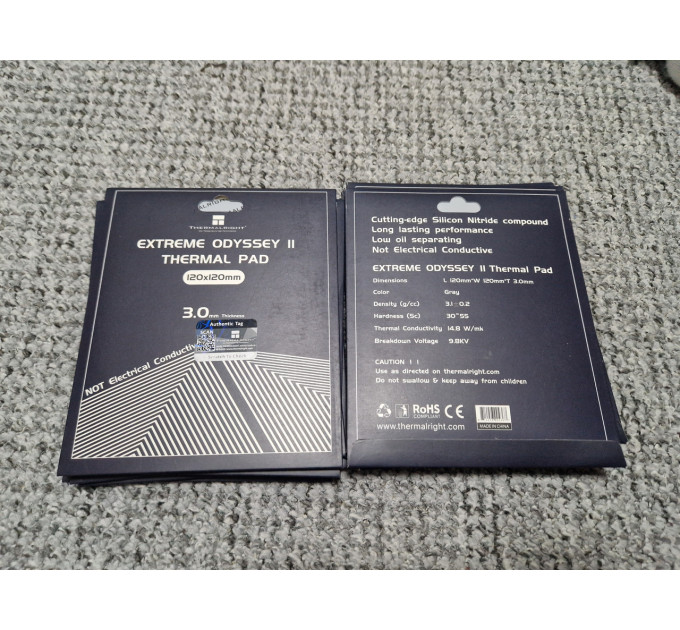 Термопрокладка Thermalright EXTREME ODYSSEY II 120x120x3мм 14.8 W/mK