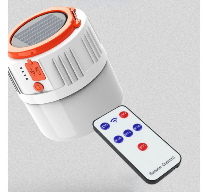 Портативна лампа з сонячною батареєю та Power Bank Портативна лампа з сонячною батареєю та Power Bank