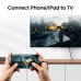 Адаптер преобразователь конвертер Type-C to HDMI SmartGo 4K 60Hz Pro V2.1 - 1,8м Адаптер преобразователь конвертер Type-C to HDMI SmartGo 4K 60Hz Pro V2.1 - 1,8м