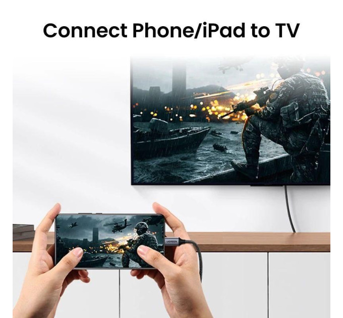 Кабель Type-C - DisplayPort 4K 60 Hz 1.8м