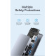 USB хаб Baseus BS-OH080 на 4 порти USB 3.0  Silver