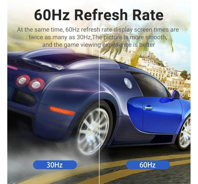 Кабель Type-C to HDMI SmartGo 4K 60Hz Pro V3- 2м
