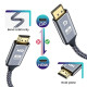 Кабель DisplayPort - HDMI 4K 2м в оплетці SmartGo