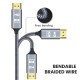 Кабель HDMI  - HDMI V2.0 4К 60Hz 2м  Kebidumei Gold SmartGo