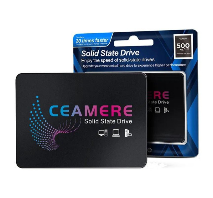 SSD диск 256gb CeaMere SATA lll TLC 2.5““