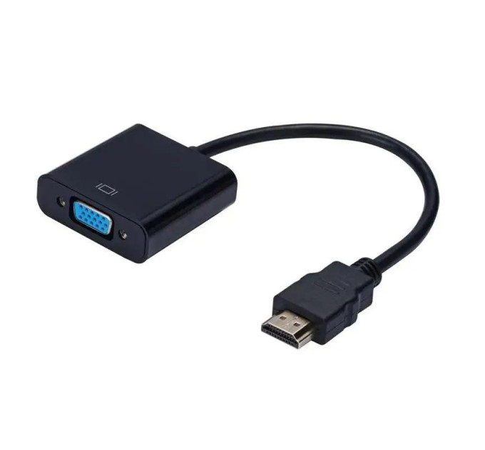 Адаптер перетворювач конвертер HDMI - VGA 1080P SmartGo Адаптер перетворювач конвертер HDMI - VGA 1080P SmartGo