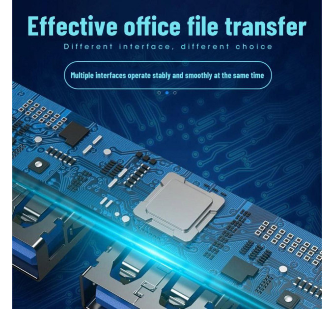 Type-c USB 3.0 хаб SmartGo 4 порти UniversalPort SmartGo