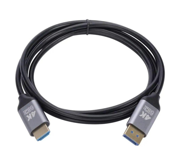 Кабель DisplayPort - HDMI 4K 60Hz 1.8м SmartGo