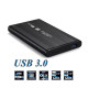 Зовнішня кишеня USB 3.0 SATA HDD/SSD 2,5““ Aluminum Case 