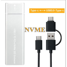 Внешний карман Type-C m.2 NVME pcie SSD USB 3.0 M-Key NVMe-C01 Внешний карман Type-C m.2 NVME pcie SSD USB 3.0 M-Key NVMe-C01