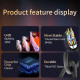 Кабель  Type-C - DisplayPort 8K 60 Hz 1.5м DP1.4 UnnLink
