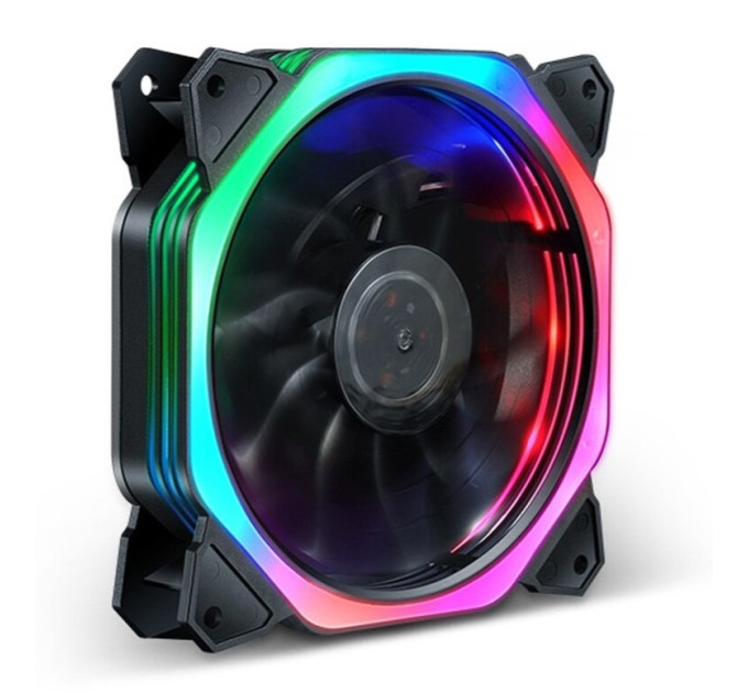 Вентилятор 120мм INPLAY M10 Rainbow RGB 3pin+Molex 1200RPM Кулер 120 мм Вентилятор 120мм INPLAY M10 Rainbow RGB 3pin+Molex 1200RPM Кулер 120 мм