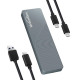 Зовнішня кишеня NVME NGFF m.2 SSD USB 3.0 + Type-C UnionSine