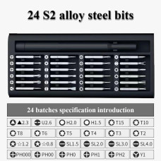 Набір викруток 24 в 1 Magnetic plastic handle Набір викруток 24 в 1 Magnetic plastic handle