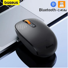 Беспроводная мышь Baseus F01B Bluetooth + радио 2.4Ghz Беспроводная мышь Baseus F01B Bluetooth + радио 2.4Ghz