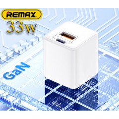 Зарядний пристрій 33W REMAX Batt Series PD+QC Multi-Compatible Fast Charger RP-U26 Білий Зарядний пристрій 33W REMAX Batt Series PD+QC Multi-Compatible Fast Charger RP-U26 Білий