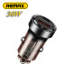 Автомобільний зарядний пристрій 30W REMAX Walking Series PD+QC Cyberpunk Fast Car Charger RCC338 1C1A Автомобільний зарядний пристрій 30W REMAX Walking Series PD+QC Cyberpunk Fast Car Charger RCC338 1C1A