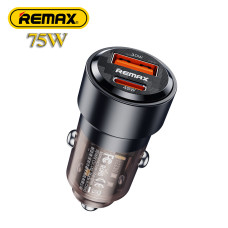 Автомобильное зарядное устройство 75W REMAX Walking Series PD+QC 1C+1A Fast Car Charger RCC360 Автомобильное зарядное устройство 75W REMAX Walking Series PD+QC 1C+1A Fast Car Charger RCC360