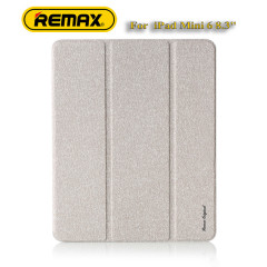 Чохол REMAX Chan Series Leather Case PT-10 for iPad Mini 6 8.3“ бежевий + відсік для стілусу Чохол REMAX Chan Series Leather Case PT-10 for iPad Mini 6 8.3“ бежевий + відсік для стілусу