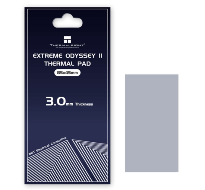 Термопрокладка Thermalright Extreme Odyssey II Thermal Pad 14.8 W/m 85x45x3 мм Термопрокладка Thermalright Extreme Odyssey II Thermal Pad 14.8 W/m 85x45x3 мм