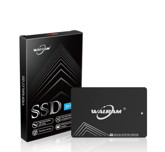 SSD-диск 256 Gb WALRAM (564-525 МБ/с) 3D NAND TLC SATA3