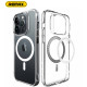 Прозорий чохол iPhone 14 Pro MagSafe Remax Crys Series Magsafe Magnetic Phone Case RM-1690 Прозорий чохол iPhone 14 Pro MagSafe Remax Crys Series Magsafe Magnetic Phone Case RM-1690