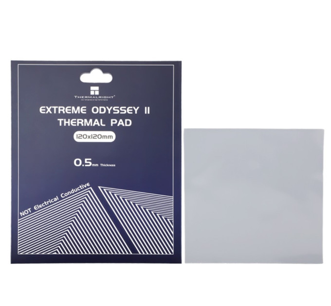 Термопрокладка Thermalright EXTREME ODYSSEY II 120x120x0.5мм 14.8 W/mK Термопрокладка Thermalright EXTREME ODYSSEY II 120x120x0.5мм 14.8 W/mK