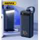 Powerbank 30000mAh 22.5W  Remax RPP-522  QC3.0 PD Швидка зарядка. Ліхтар. Синій