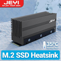 Радіатор охолодження SSD M.2 2280 + термопрокладки Jeyi iGlacier Радіатор охолодження SSD M.2 2280 + термопрокладки Jeyi iGlacier