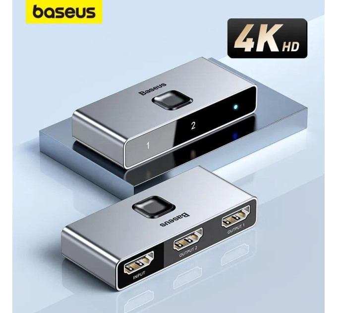 Matrix HDMI Switcher Baseus (CAHUB-BC0G) - перемикач HDMI свитч Matrix HDMI Switcher Baseus (CAHUB-BC0G) - перемикач HDMI свитч