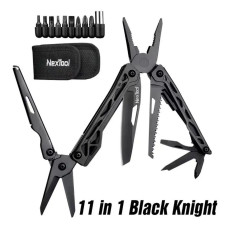 Мультитул Xiaomi Nextool Black Knight NE20245 11in1 набір біт, чохол та кліпса Мультитул Xiaomi Nextool Black Knight NE20245 11in1 набір біт, чохол та кліпса