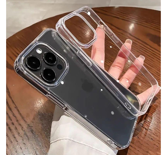 Прозорий чохол iPhone 14 Pro Transparent silicone Прозорий чохол iPhone 14 Pro Transparent silicone