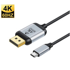 Кабель Type-C - DisplayPort 4K 60 Hz 1.8м Кабель Type-C - DisplayPort 4K 60 Hz 1.8м