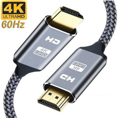 Кабель HDMI - HDMI V2.0 4К 60Hz 2м Kebidumei Gold SmartGo Кабель HDMI - HDMI V2.0 4К 60Hz 2м Kebidumei Gold SmartGo