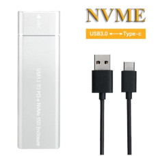 Внешний карман m.2 NVME pcie SSD Type-C - USB 3.0 M-Key NVMe-C01 Внешний карман m.2 NVME pcie SSD Type-C - USB 3.0 M-Key NVMe-C01