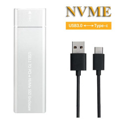 Зовнішня кишеня m.2 NVME pcie SSD Type-C - USB 3.0 M-Key NVMe-C01 Зовнішня кишеня m.2 NVME pcie SSD Type-C - USB 3.0 M-Key NVMe-C01