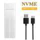 Зовнішня кишеня m.2 NVME pcie SSD Type-C - USB 3.0 M-Key NVMe-C01 Зовнішня кишеня m.2 NVME pcie SSD Type-C - USB 3.0 M-Key NVMe-C01